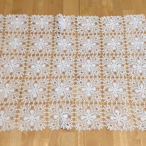 Gorgeous hand crochet runner doilies